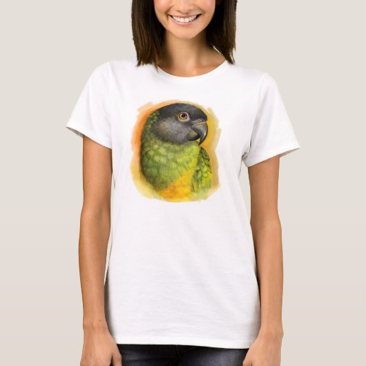 Realistisch schilderij van Senegal T-shirt (Voorkant)