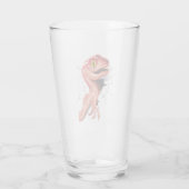 Realistisch Velociraptor Dinosaur Hatching Glas (Achterkant)