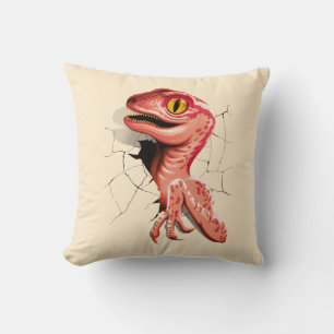 Realistisch Velociraptor Dinosaur Hatching Kussen