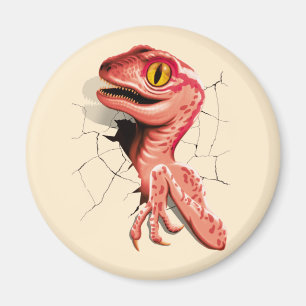 Realistisch Velociraptor Dinosaur Hatching Magneet