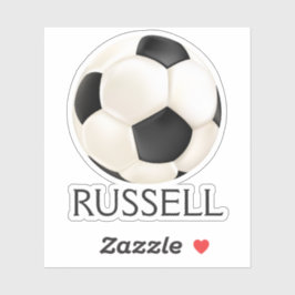 Realistisch Voetbal Sticker