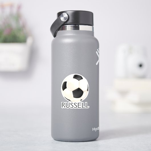 Realistisch Voetbal Sticker (HydroFlask)