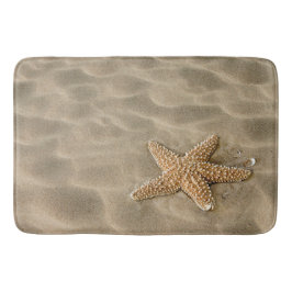 Realistisch Zacht Beach Sand with Starfish Badmat