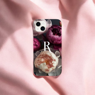 Realistische bloemen decoratief monogram Case-Mate iPhone 14 plus hoesje