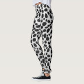 Realistische dalmation Print Leggings (Links)