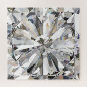 Realistische diamant: 3D close-up Legpuzzel (Horizontaal)