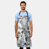 Realistische diamant: 3D close-up Schort (Gedragen)