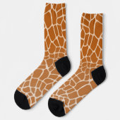 Realistische Giraffe markers Whimsical Animal Legs Sokken (Links)