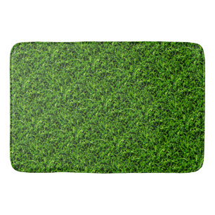 Realistische grasfoto textuur leuke heldere groene badmat