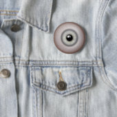 Realistische Grey Iris Eyeball Button (In situ)