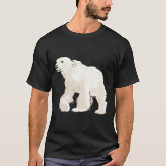 Realistische IJsbeer Arctisch Dier T-shirt