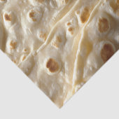 Realistische meeltortilla tissuepapier (Detail)