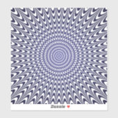 Realistische optische illusie sticker (Vel)
