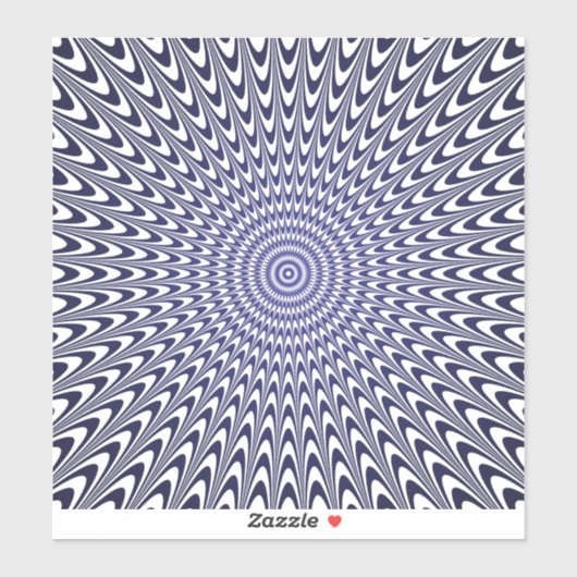 Realistische optische illusie sticker (Vel)