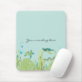 Realistische Zee Turtle Muismat (Met muis)