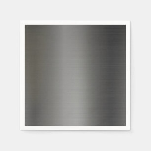 realistische zilvermetalen textuur servet