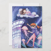 Réalité virtuelle Invitation de fête d'anniversair (Dos)