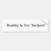 Realiteit Bumpersticker (Voorkant)