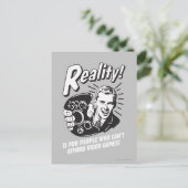 Realiteit: geen Afford Video Games Briefkaart (Staand voorkant)