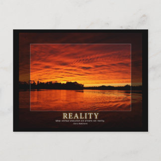 Realiteit - Ideeën in motivatie Briefkaart
