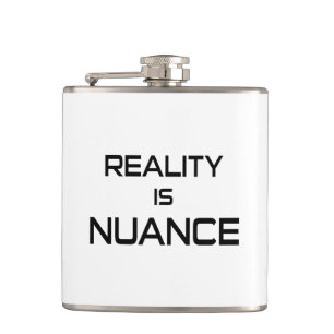 Realiteit is nuance heupfles