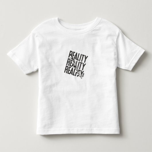 Realiteit ontwerp kinder shirts (Voorkant)
