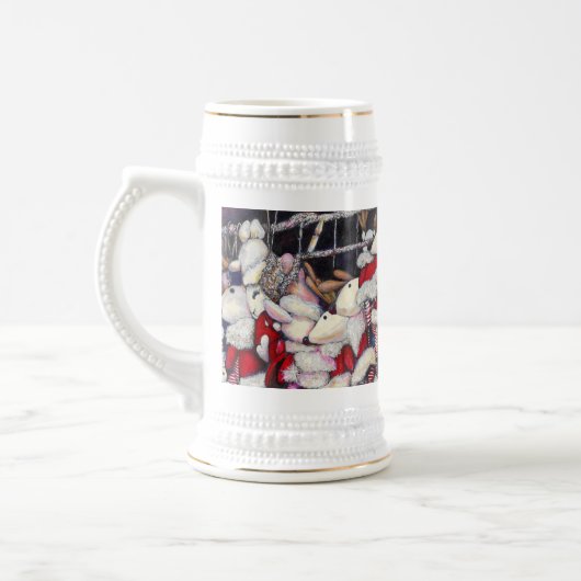 Realiteit op vakantie bierpul (Links)