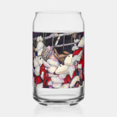 Realiteit op vakantie blikvorm glas (Achterkant)