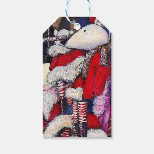 Realiteit op vakantie cadeaulabel (Voorkant)