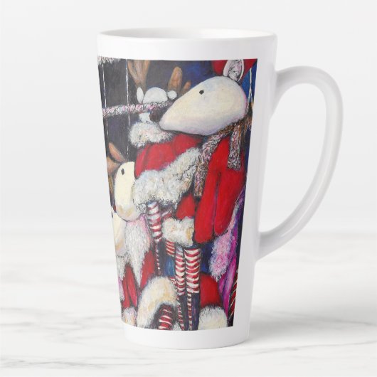 Realiteit op vakantie latte mok (Rechts)