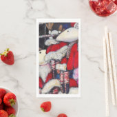 Realiteit op vakantie servet (Insitu)