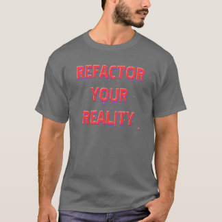 Realiteit weergeven t-shirt