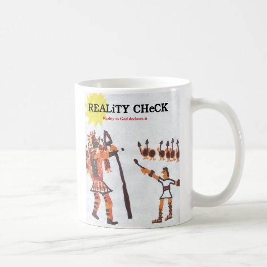 Reality Check - David & Goliath Koffiemok (Rechts)