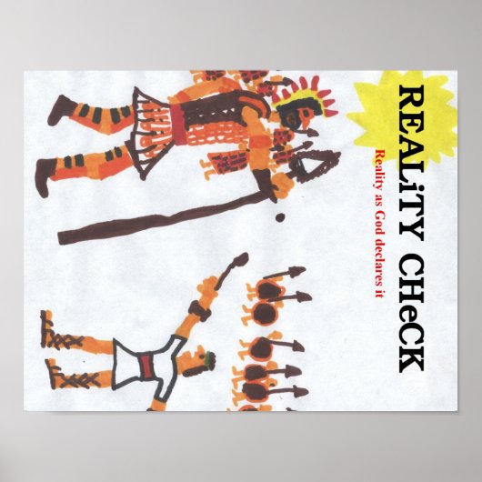 Reality Check - David & Goliath Poster (Voorkant)
