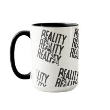 Reality Distortion Typografie| Moderne Abstract