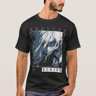 Reality is Boring - Sci-Fi Anime Design T-shirt