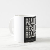 Reality Mug - Thought-Provoquant & Design esthétiq (Devant gauche)