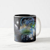 Reality Shifters Tweekleurige Koffiemok (Voorkant rechts)