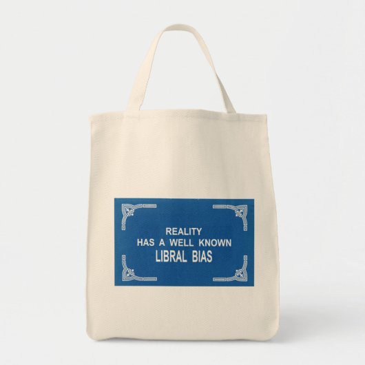 Reality Tote Bag (Voorkant)