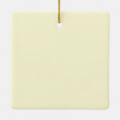 Really Happy Face Keramisch Ornament (Achterkant)