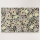 Really impossible dollars money jigsaw puzzle (Horizontal)
