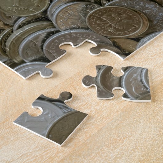 Really Impossible Polish coins jigsaw puzzle (Côté)
