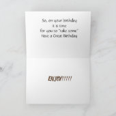 **REALLY NICE** BIRTHDAY CARD FOR YOUR **BOSS** KAART (Binnen)