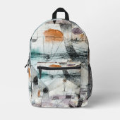 Realm of Air Paul Klee Abstract Expressionist Bedrukte Rugzak (Voorkant)