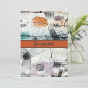 Realm of Air Paul Klee Abstract Expressionist Kaart