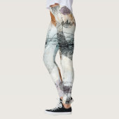 Realm of Air Paul Klee Abstract Expressionist Leggings (Links)