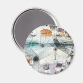 Realm of Air Paul Klee Abstract Expressionist Magneet (Voorkant / Achterkant)