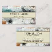 Realm of Air Paul Klee Abstract Expressionist Visitekaartje (Voorkant / Achterkant)