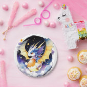 Realm of Dragons: Baby shower Papieren Bordje (Feest)