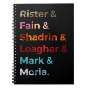Realms Cast multomap Notitieboek